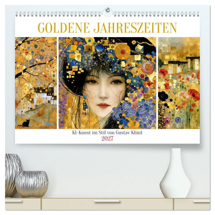 Goldene Jahreszeiten (CALVENDO Premium Wandkalender 2027)