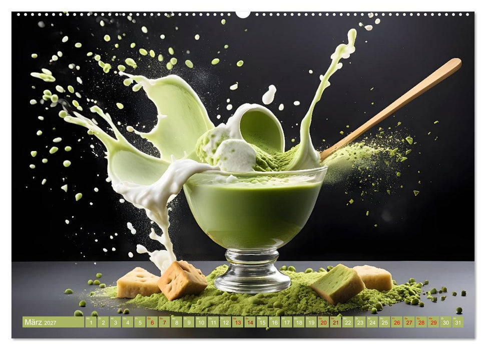 Lifestyle Matcha - Hot und Cool (CALVENDO Wandkalender 2027)