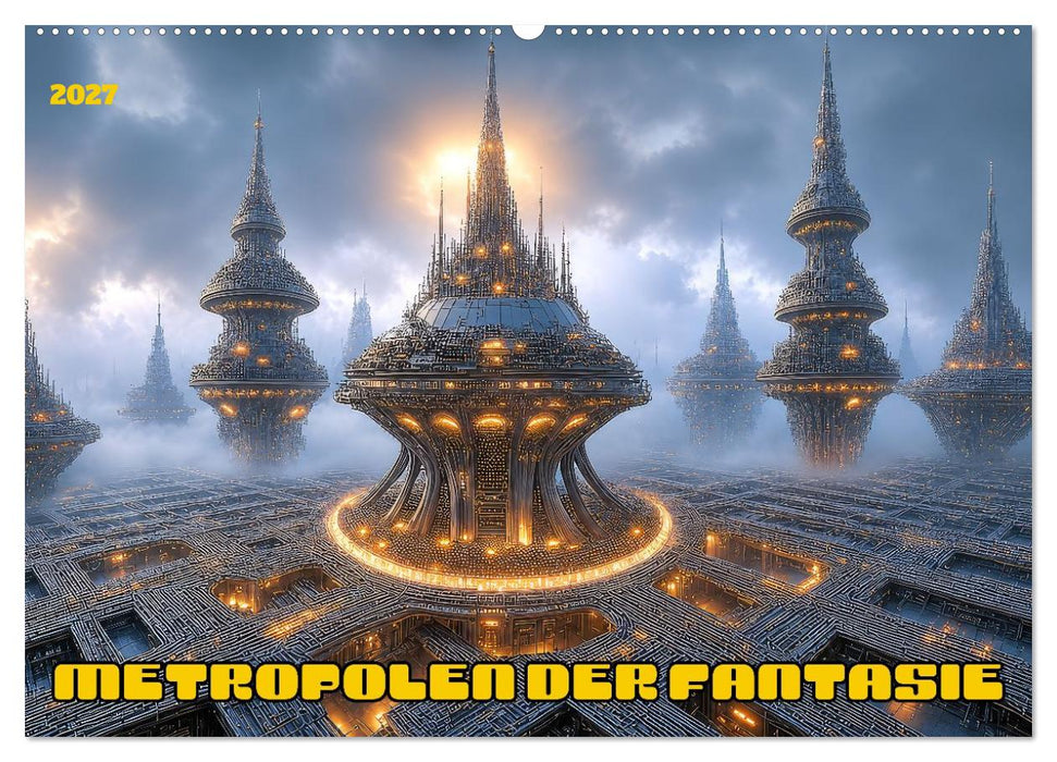Metropolen der Fantasie (CALVENDO Wandkalender 2027)