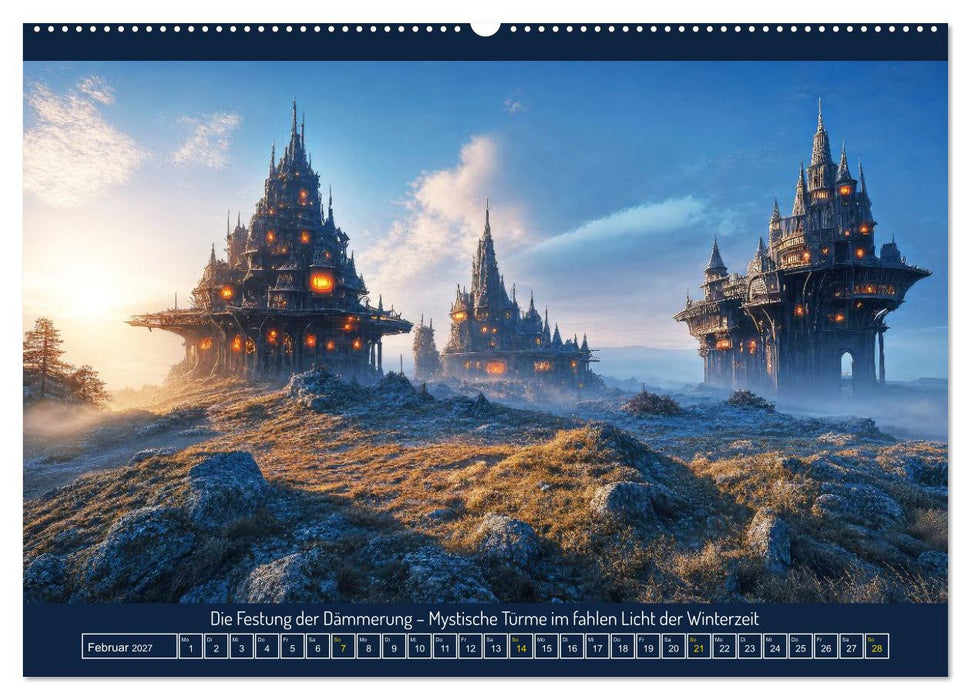 Metropolen der Fantasie (CALVENDO Wandkalender 2027)
