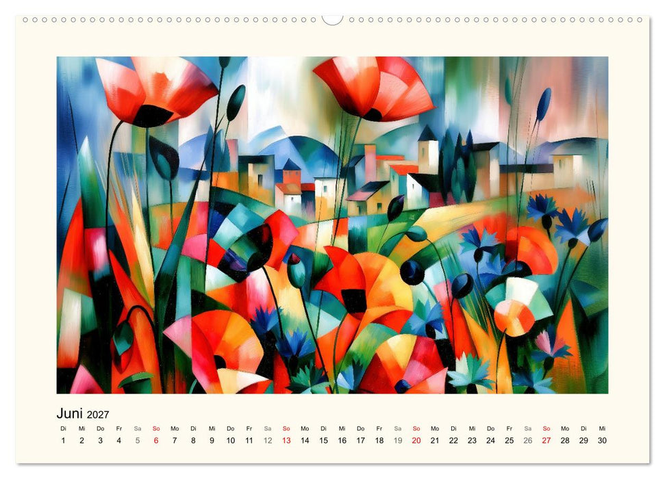 Ein farbenfrohes Jahr (CALVENDO Wandkalender 2027)