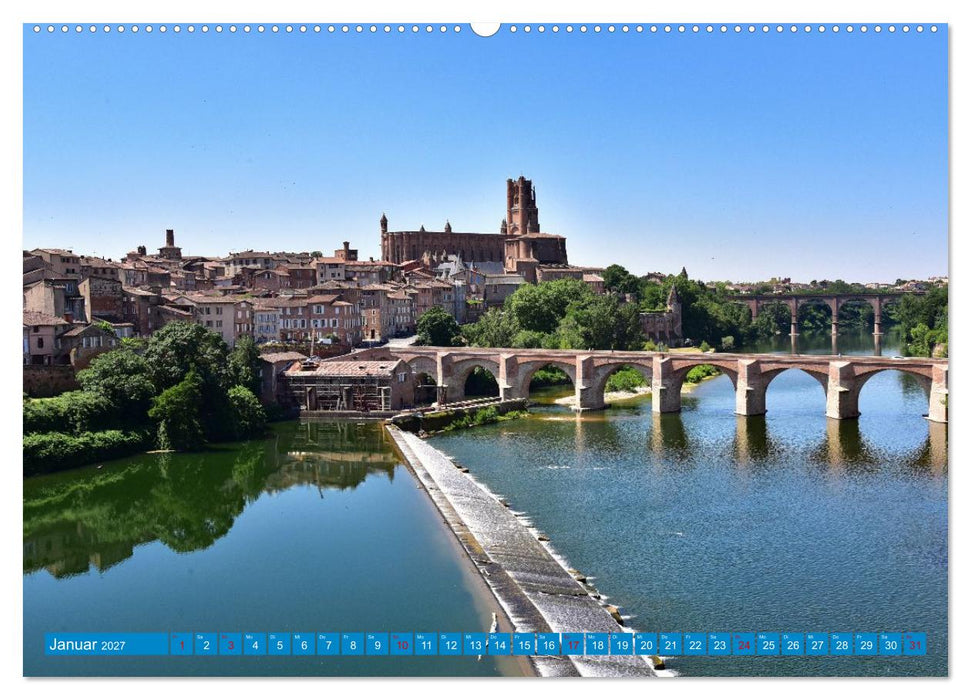 Unterwegs im Perigord zwischen Lot und Dordogne (CALVENDO Wandkalender 2027)