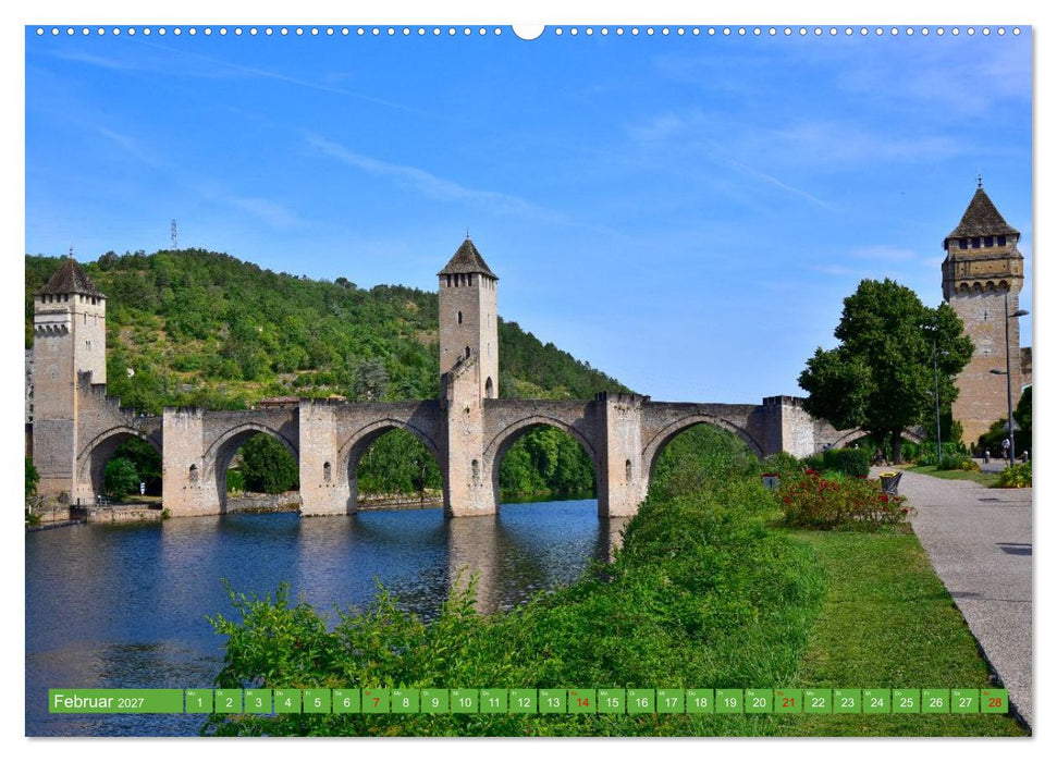 Unterwegs im Perigord zwischen Lot und Dordogne (CALVENDO Wandkalender 2027)