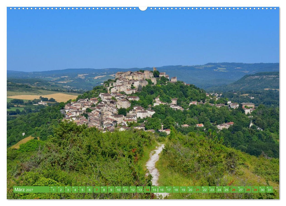 Unterwegs im Perigord zwischen Lot und Dordogne (CALVENDO Premium Wandkalender 2027)