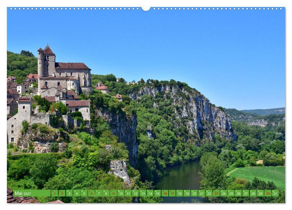 Unterwegs im Perigord zwischen Lot und Dordogne (CALVENDO Premium Wandkalender 2027)