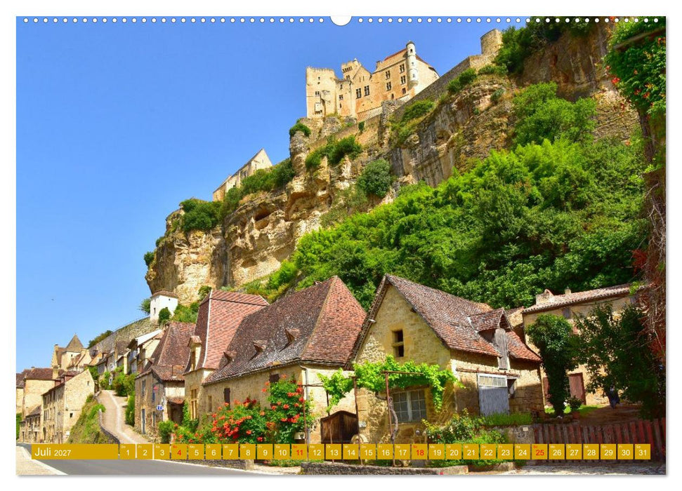 Unterwegs im Perigord zwischen Lot und Dordogne (CALVENDO Premium Wandkalender 2027)