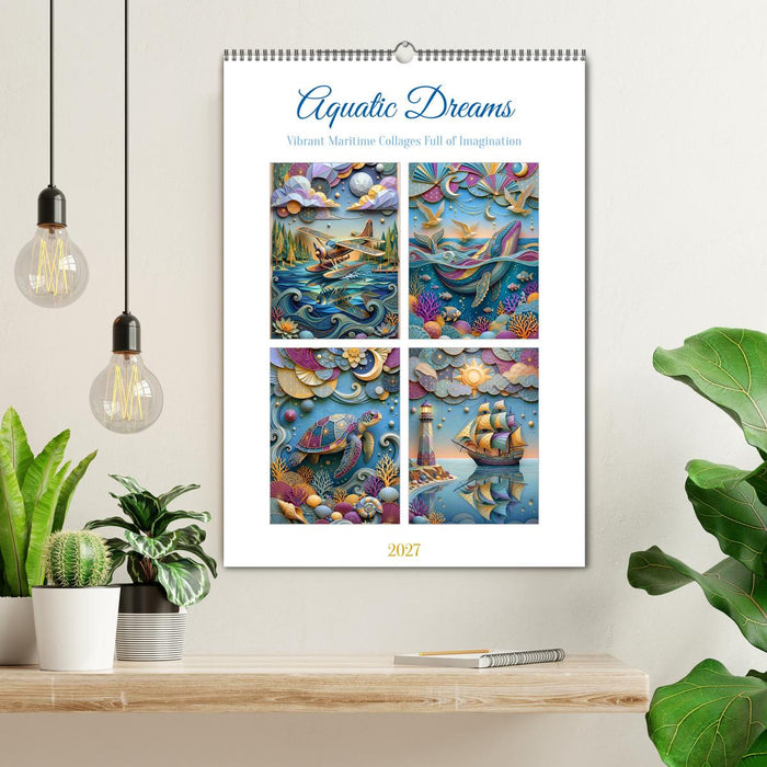 Aquatic Dreams (CALVENDO Monthly Calendar 2027)