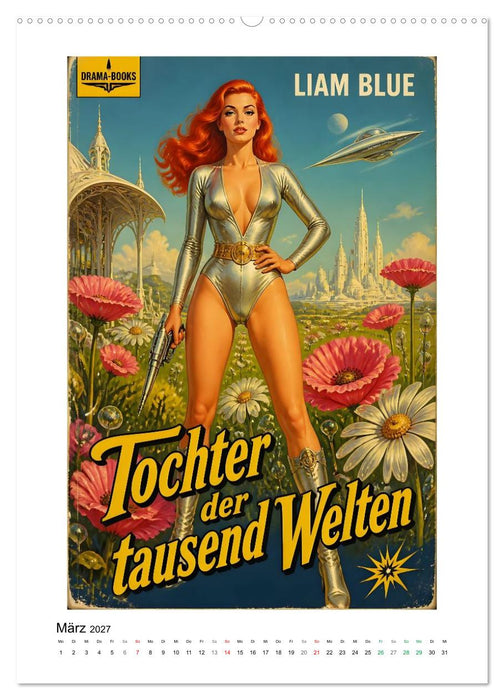 3125 - Töchter fremder Welten (CALVENDO Premium Wandkalender 2027)