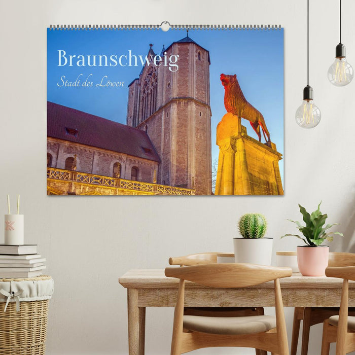 Braunschweig - Stadt des Löwen (CALVENDO Wandkalender 2027)