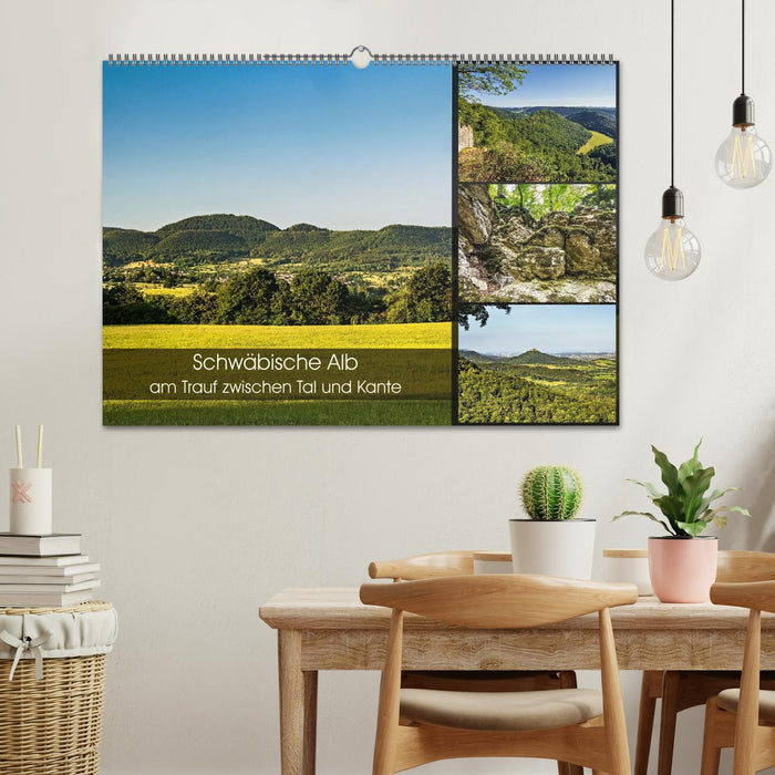Schwäbische Alb - am Trauf zwischen Tal und Kante (CALVENDO Wandkalender 2027)