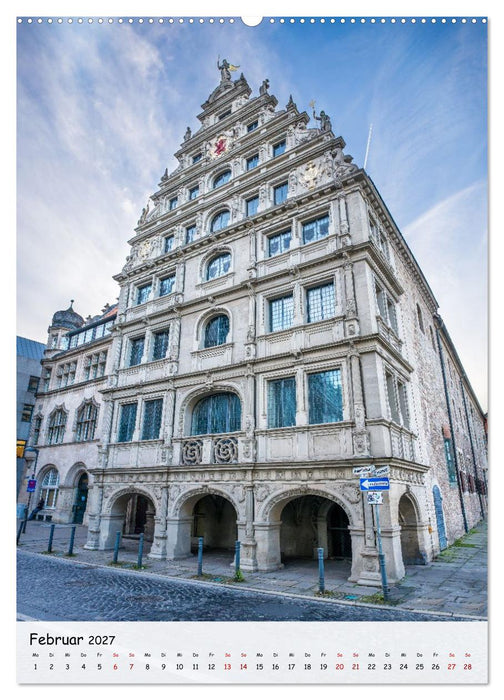 Braunschweig - Mittelalterliche Löwenstadt (CALVENDO Premium Wandkalender 2027)