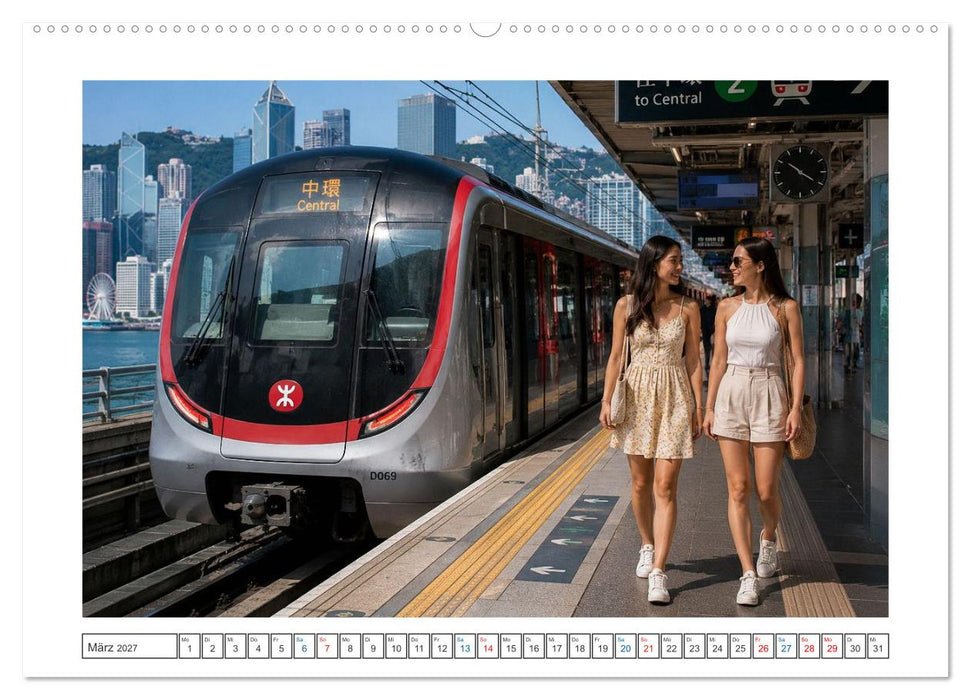Fernweh auf Schienen (CALVENDO Wandkalender 2027)