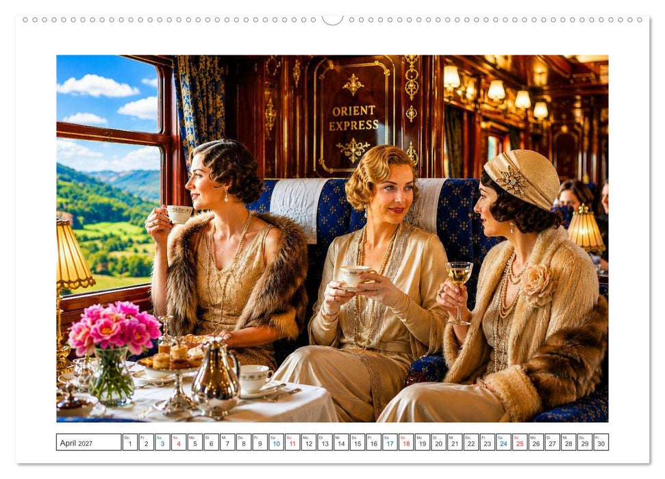 Fernweh auf Schienen (CALVENDO Wandkalender 2027)