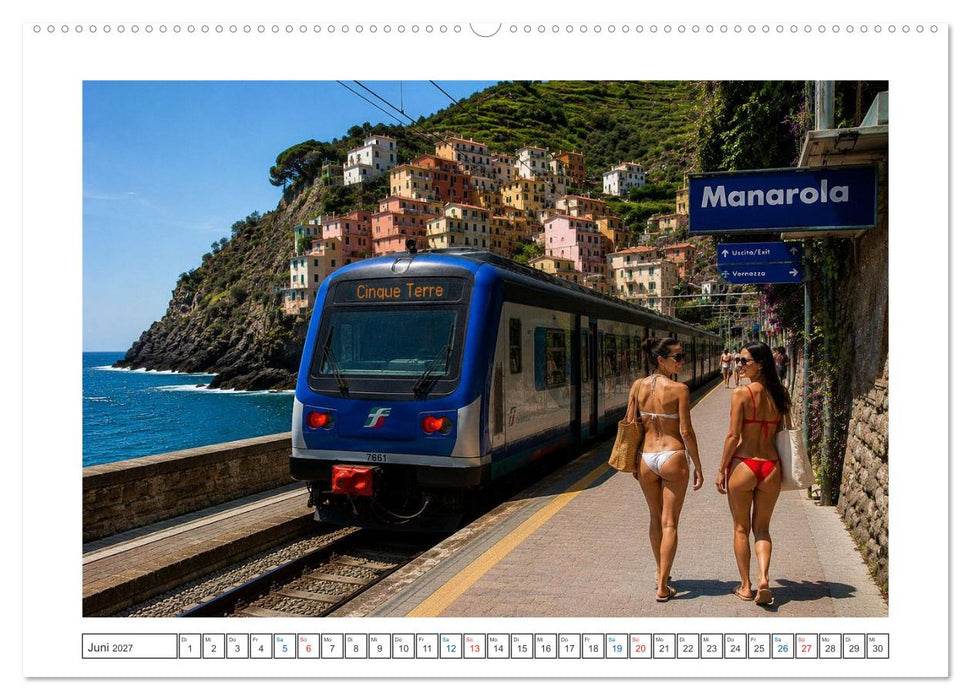 Fernweh auf Schienen (CALVENDO Wandkalender 2027)