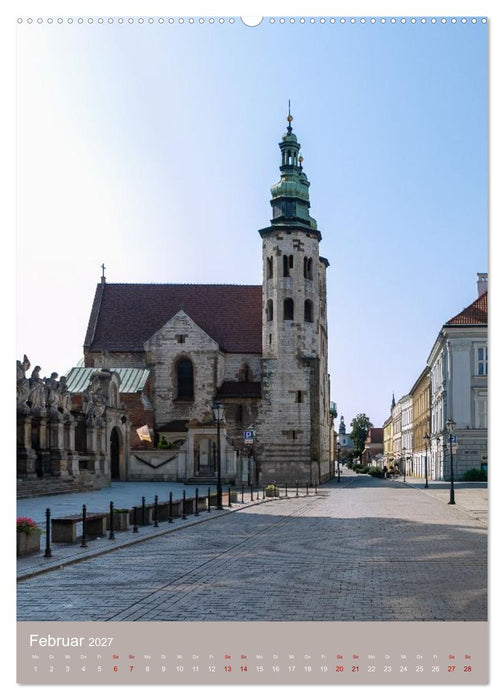 Zeitloses Krakau. Zwischen Königen, Kirchen und Kopfsteinpflaster (CALVENDO Wandkalender 2027)