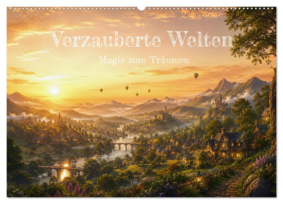 Verzauberte Welten Magie zum Träumen (CALVENDO Wandkalender 2027)
