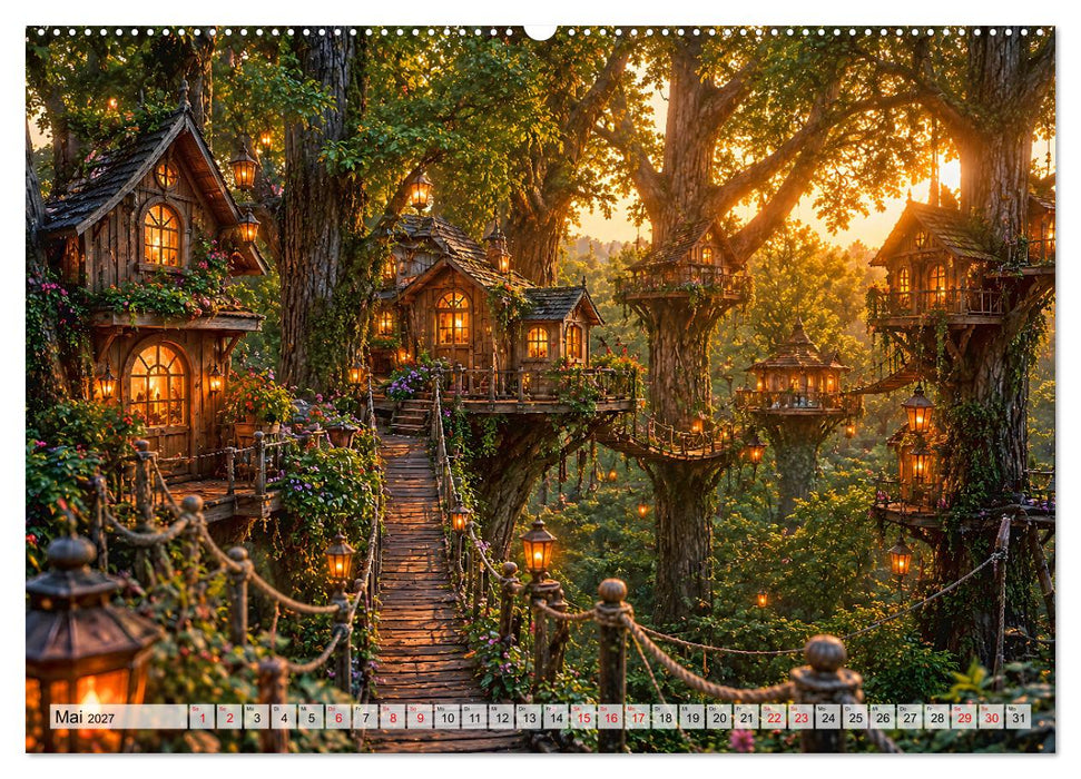 Verzauberte Welten Magie zum Träumen (CALVENDO Wandkalender 2027)