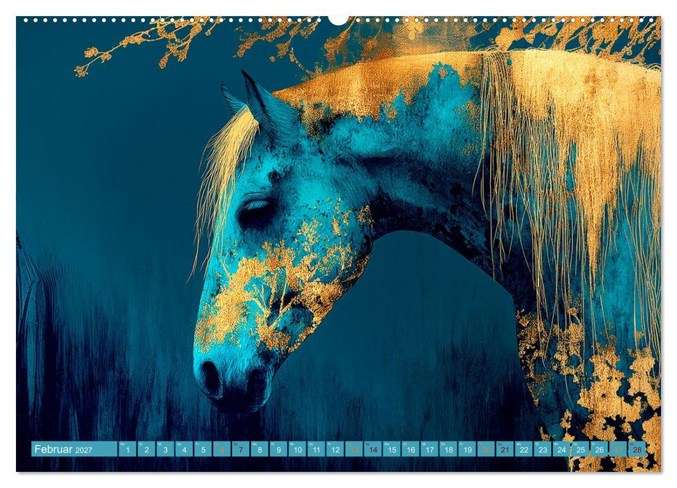 Wo Gold die Wildnis berührt (CALVENDO Premium Wandkalender 2027)