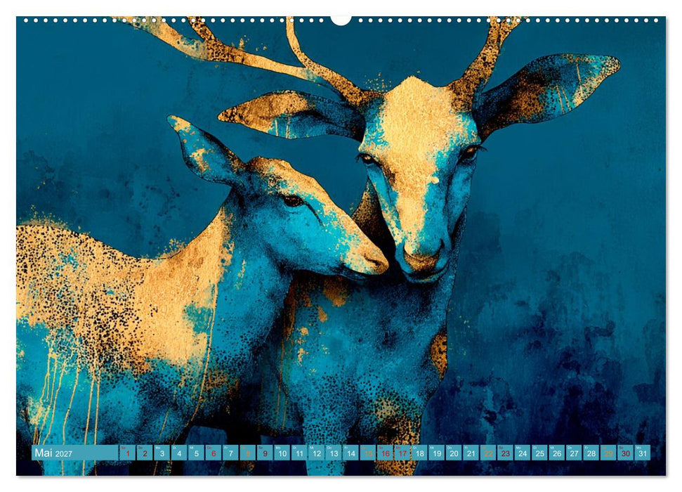 Wo Gold die Wildnis berührt (CALVENDO Premium Wandkalender 2027)