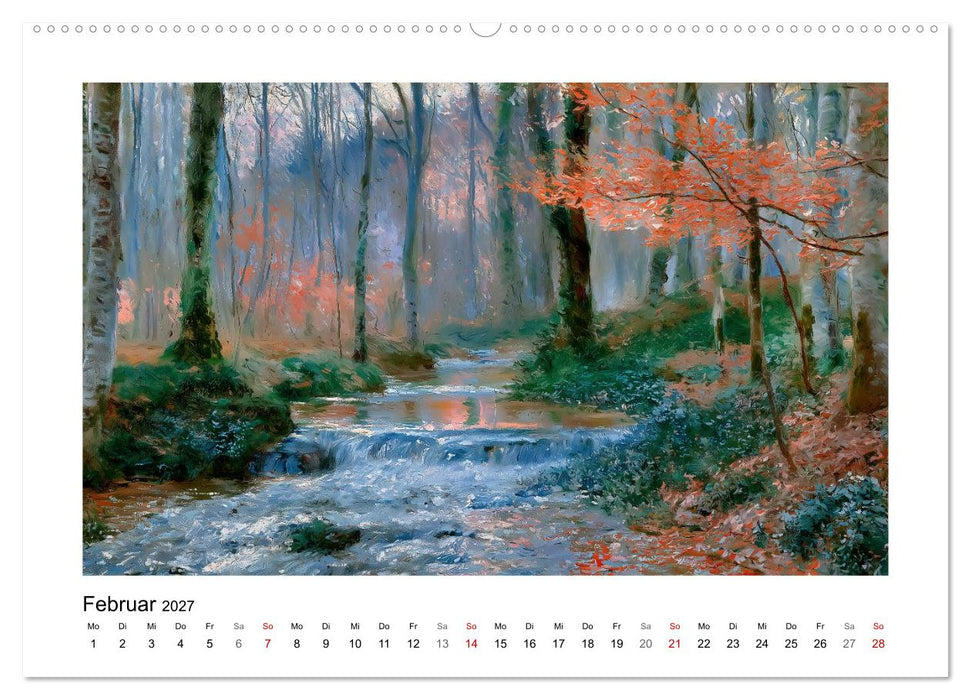 Poesie der Jahreszeiten (CALVENDO Premium Wandkalender 2027)