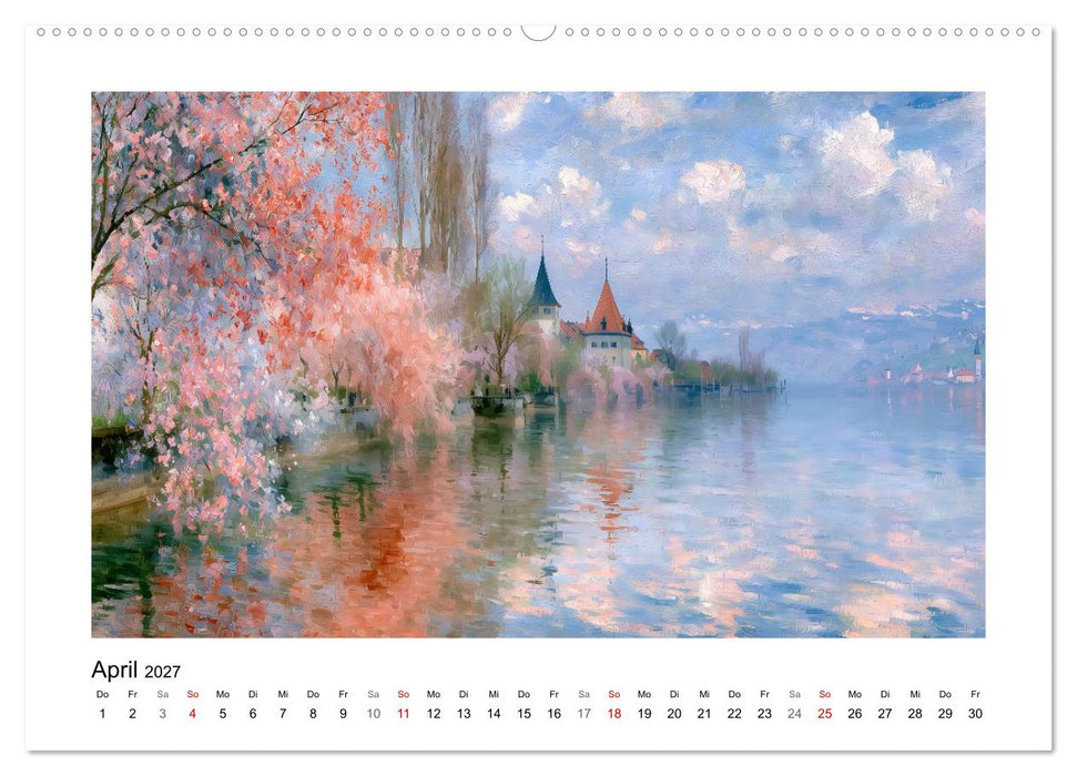 Poesie der Jahreszeiten (CALVENDO Premium Wandkalender 2027)