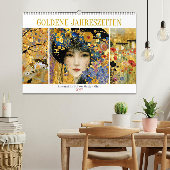 Goldene Jahreszeiten (CALVENDO Wandkalender 2027)