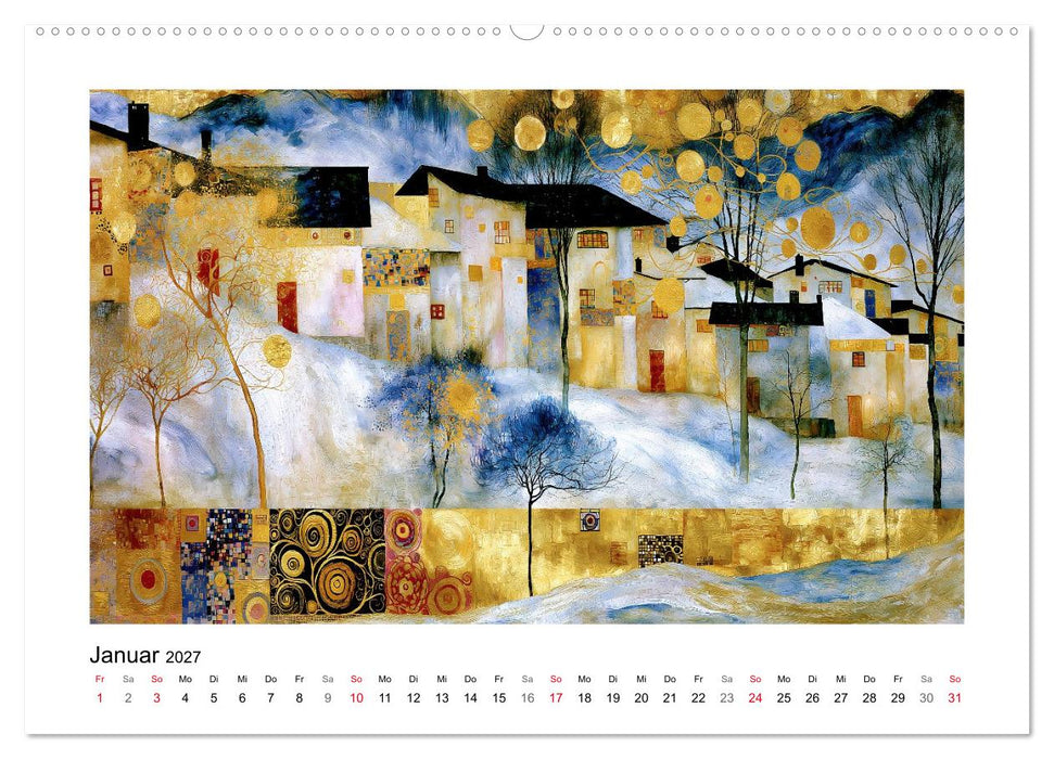 Goldene Jahreszeiten (CALVENDO Wandkalender 2027)
