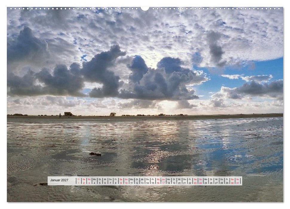 Küstenzauber Nordfriesland (CALVENDO Premium Wandkalender 2027)