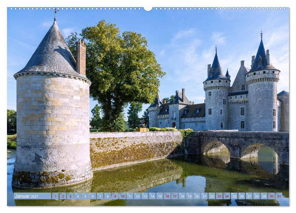 Zauberhaftes Tal der Loire. Charmante Städte und prächtige Schlösser (CALVENDO Premium Wandkalender 2027)