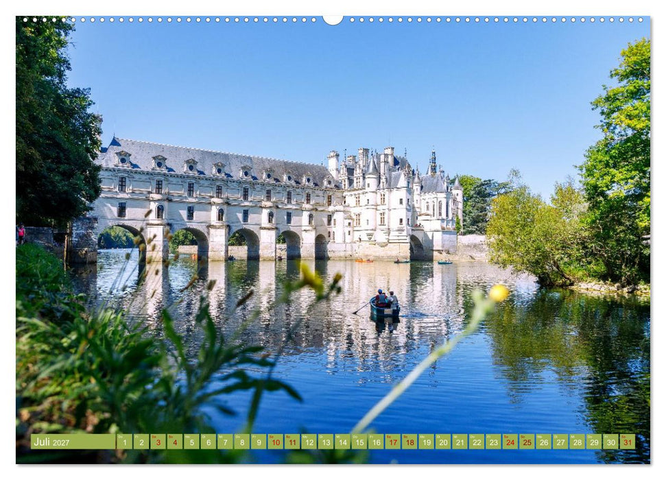 Zauberhaftes Tal der Loire. Charmante Städte und prächtige Schlösser (CALVENDO Premium Wandkalender 2027)