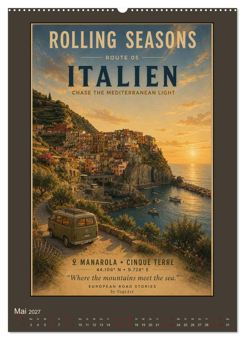 ROLLING SEASONS (CALVENDO Premium Wandkalender 2027)