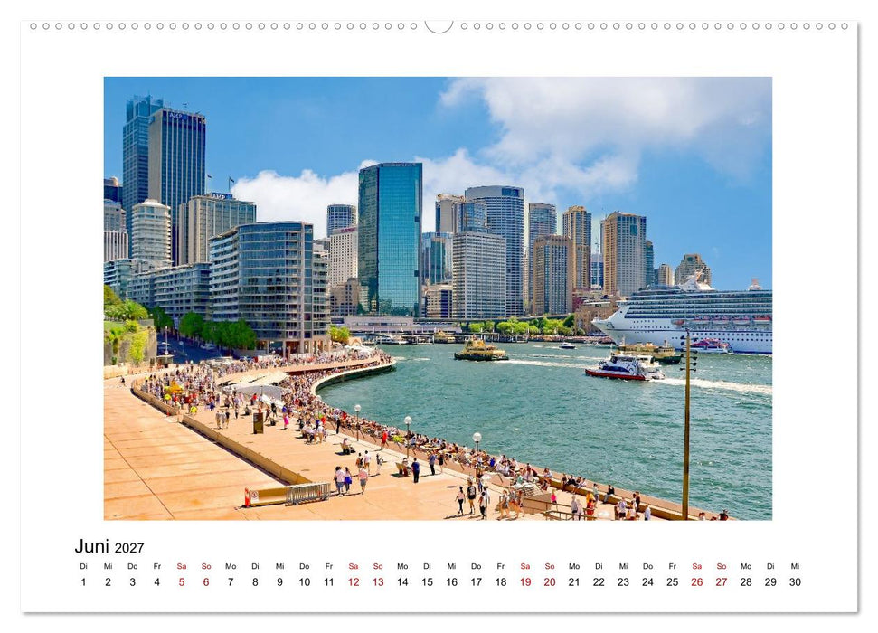Sydney - beeindruckende Metropole (CALVENDO Premium Wandkalender 2027)