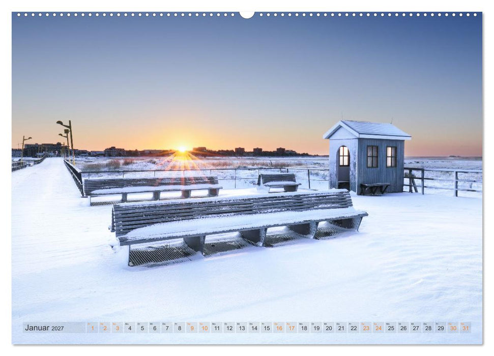 Fernweh Norden - Dünen, Meer und Weite (CALVENDO Wandkalender 2027)