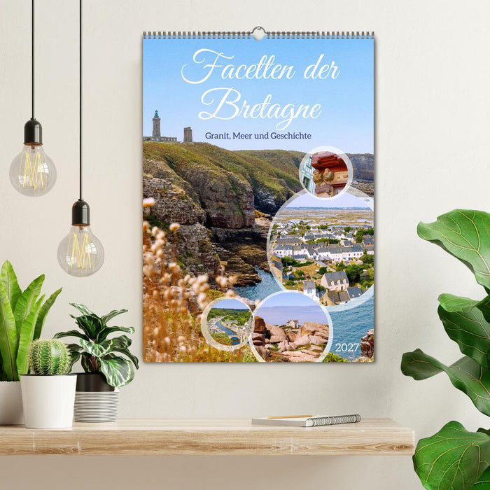 Facetten der Bretagne. Granit, Meer und Geschichte (CALVENDO Wandkalender 2027)