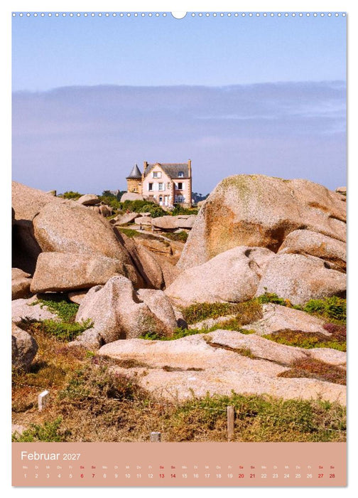 Facetten der Bretagne. Granit, Meer und Geschichte (CALVENDO Wandkalender 2027)