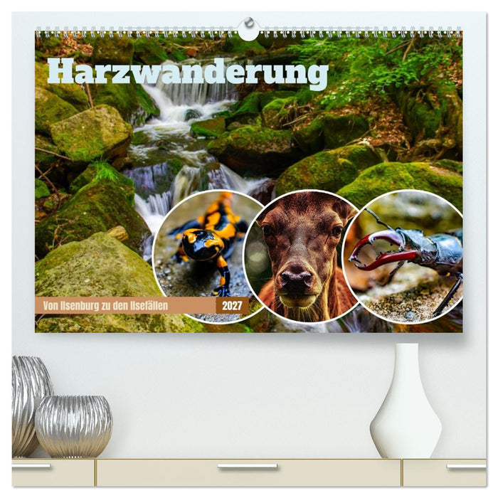 Harzwanderung - Von Ilsenburg zu den Ilsefällen (CALVENDO Premium Wandkalender 2027)