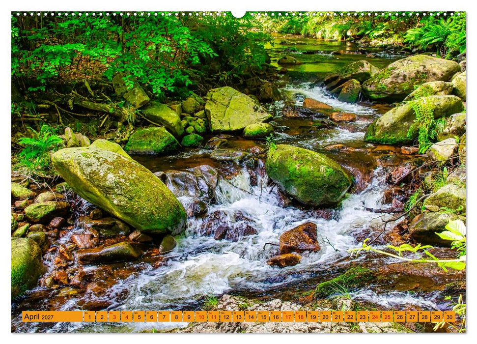 Harzwanderung - Von Ilsenburg zu den Ilsefällen (CALVENDO Premium Wandkalender 2027)