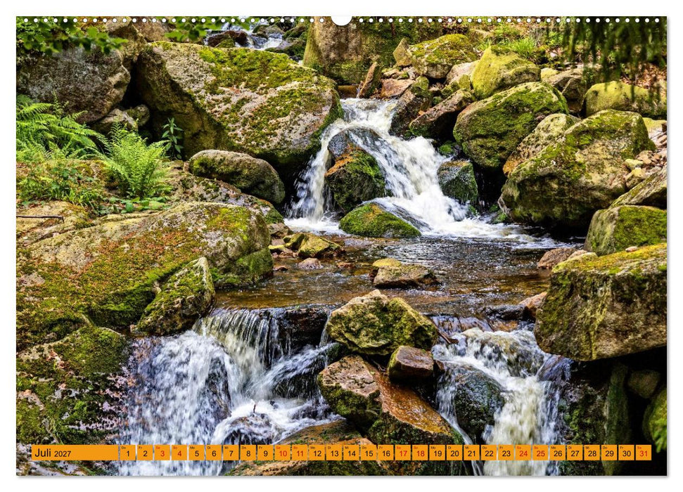 Harzwanderung - Von Ilsenburg zu den Ilsefällen (CALVENDO Premium Wandkalender 2027)