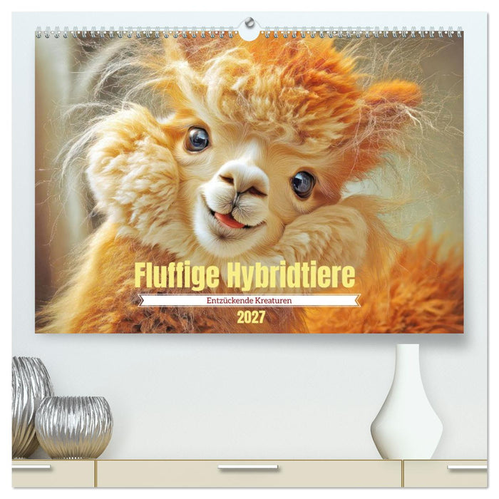 Fluffige Hybridtiere - Entzückende Kreaturen (CALVENDO Premium Wandkalender 2027)