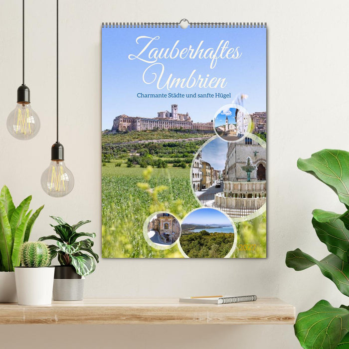 Zauberhaftes Umbrien. Charmante Städte und sanfte Hügel (CALVENDO Wandkalender 2027)