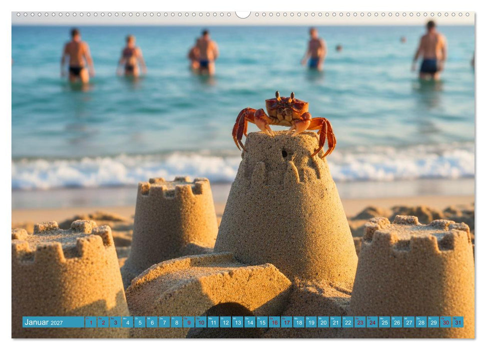 Ideen in den Sand gesetzt (CALVENDO Premium Wandkalender 2027)