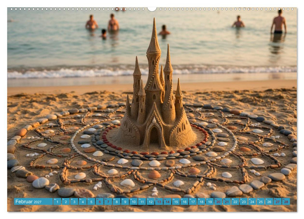 Ideen in den Sand gesetzt (CALVENDO Premium Wandkalender 2027)