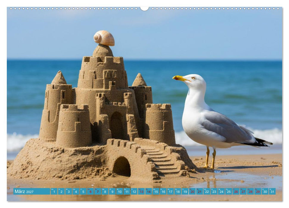Ideen in den Sand gesetzt (CALVENDO Premium Wandkalender 2027)