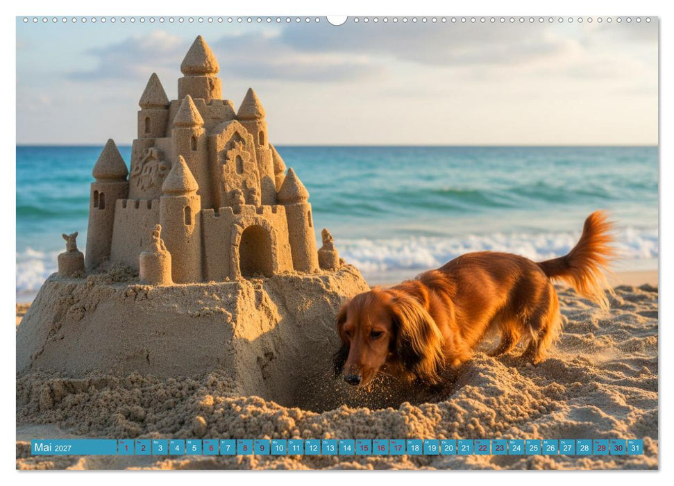 Ideen in den Sand gesetzt (CALVENDO Premium Wandkalender 2027)