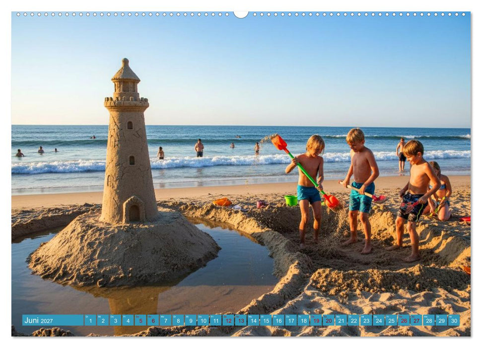 Ideen in den Sand gesetzt (CALVENDO Premium Wandkalender 2027)