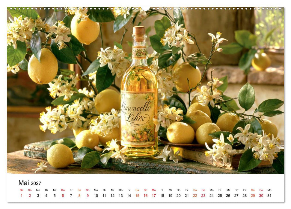 Liköre - Frucht. Frisch. Frech. (CALVENDO Wandkalender 2027)