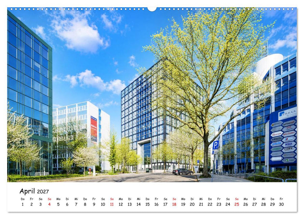 Eschborn Fachwerk und Finanzen (CALVENDO Premium Wandkalender 2027)