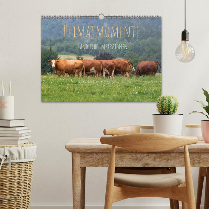 Heimatmomente - Ländliche Impressionen (CALVENDO Wandkalender 2027)