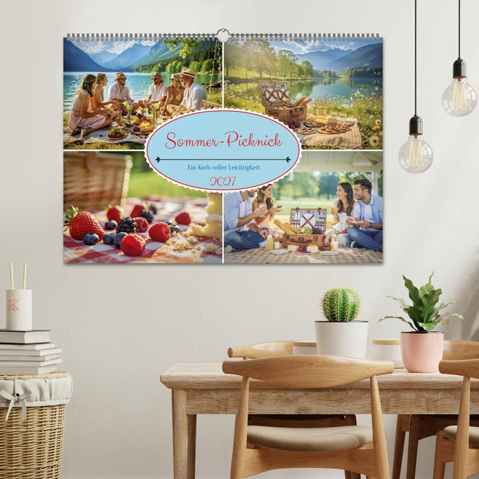 Sommer-Picknick (CALVENDO Wandkalender 2027)