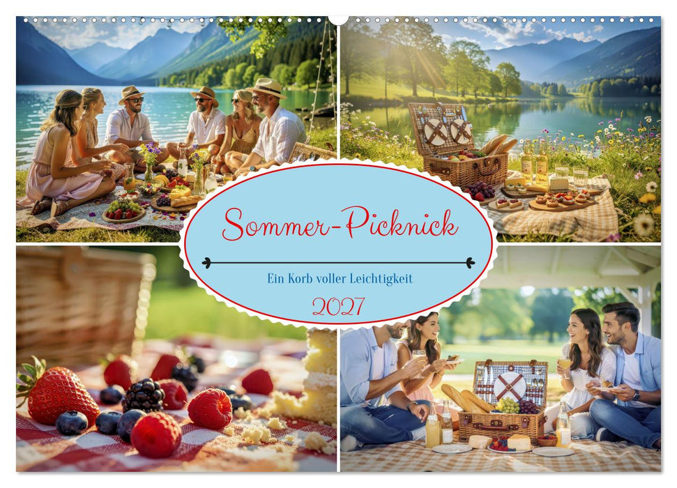 Sommer-Picknick (CALVENDO Wandkalender 2027)
